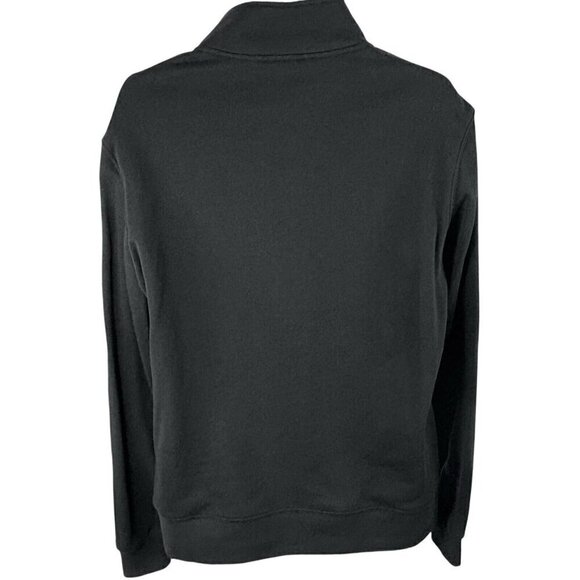 Nike Golf 1/2 Zip Club Fleece Swoosh Sleeve Sweatshirt Men’s L Black DX6718 NWT - Picture 3 of 7